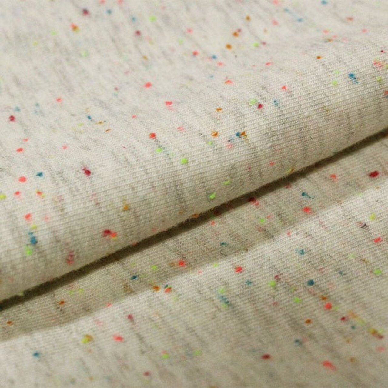 1 Yard Speckle Cotton Polyester Modal Terry Spandex Fabric for Activewear Loungewear Athleisure 56 Inch Width